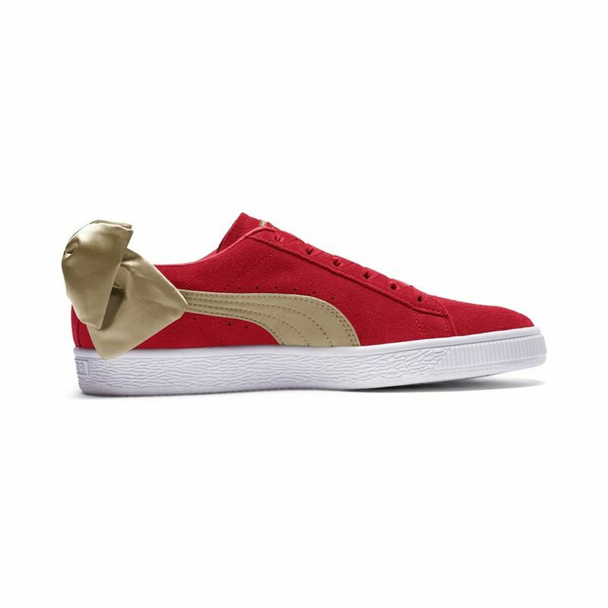 Casual Damenturnschuh Puma Sportswear Suede Bow Varsity Rot - AWK Flagship