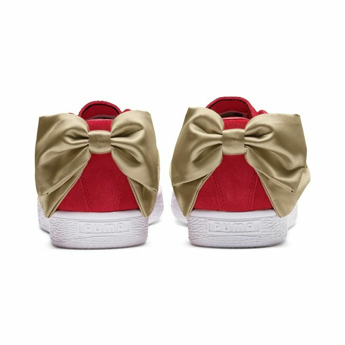 Casual Damenturnschuh Puma Sportswear Suede Bow Varsity Rot - AWK Flagship