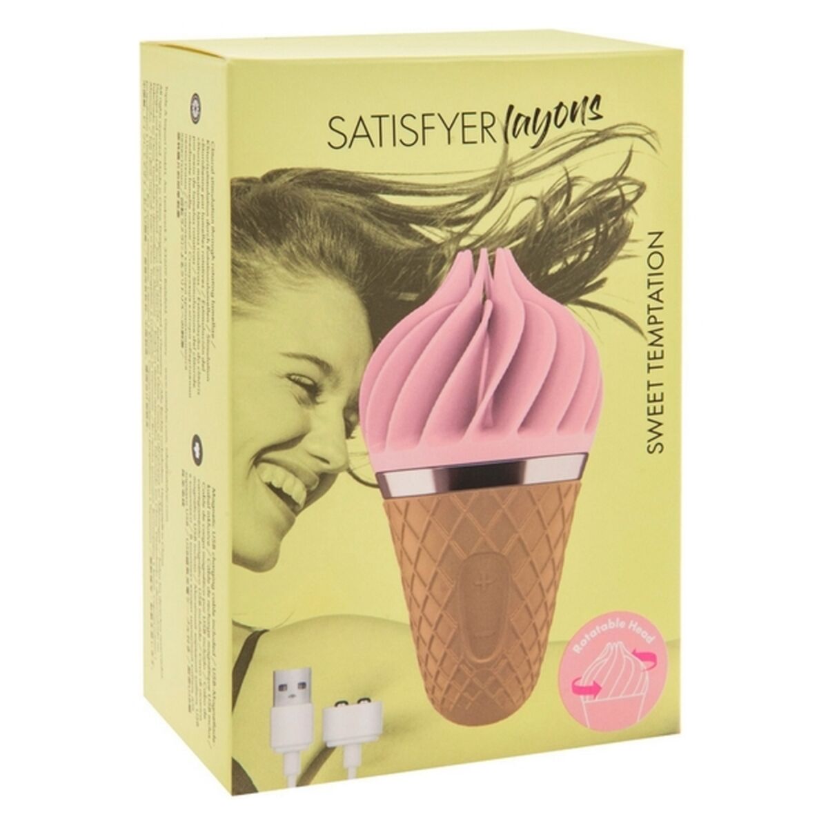 Vibrator Satisfyer Lay-On Sweet Temptation Mini - AWK Flagship