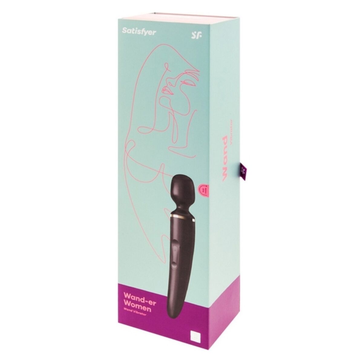 Massagevorrichtung Satisfyer WAND-ER WOMEN Schwarz - AWK Flagship