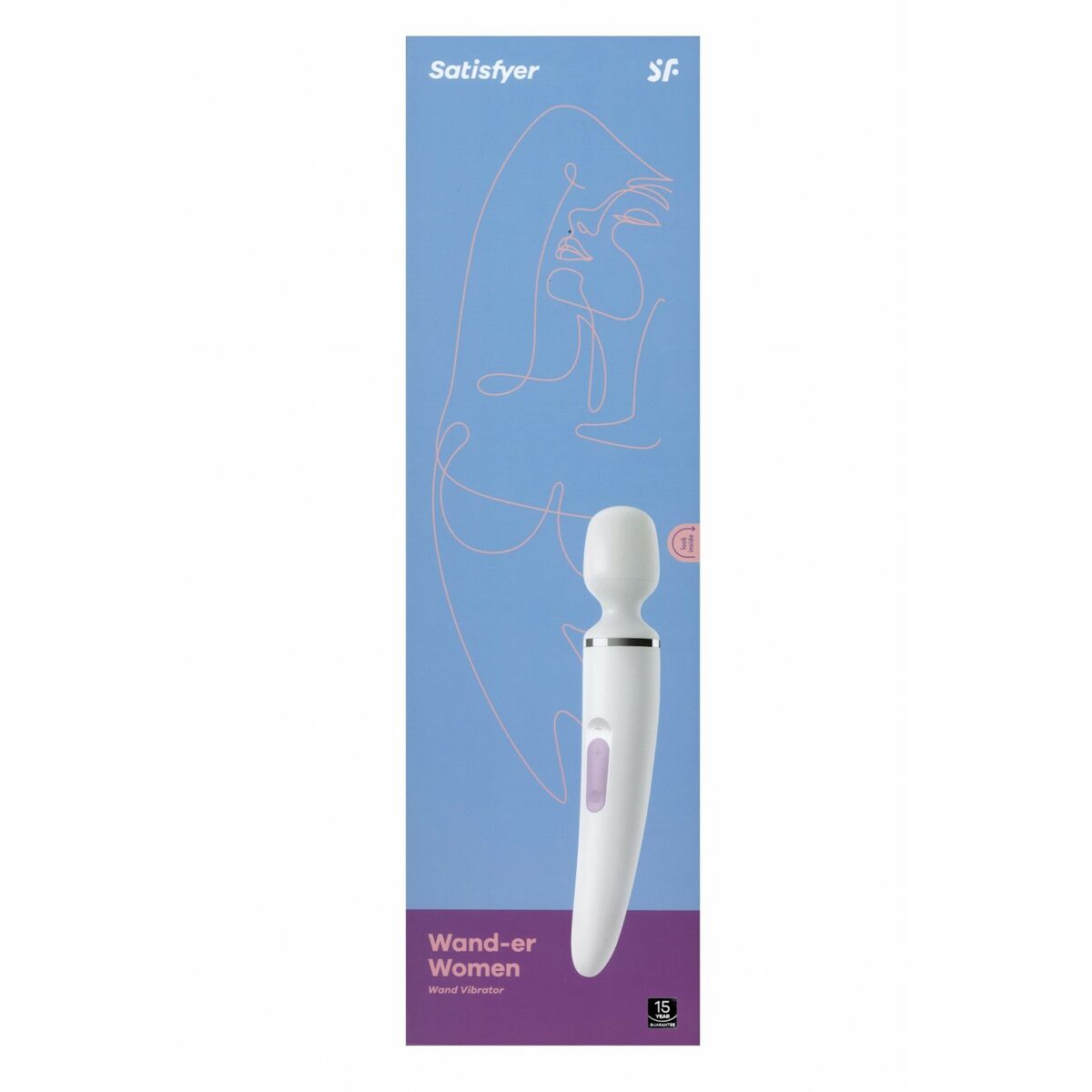 Stabmassagegerät Satisfyer Wand-er Woman Weiß XXL - AWK Flagship