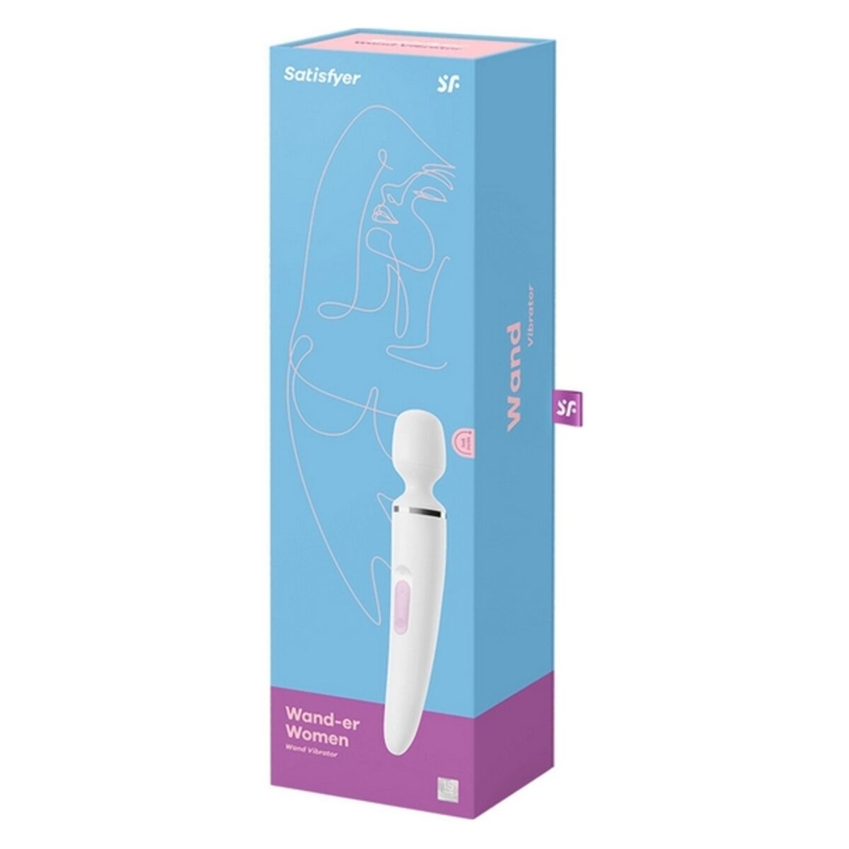 G-Punkt Vibrator Satisfyer Wand-er Woman Weiß - AWK Flagship