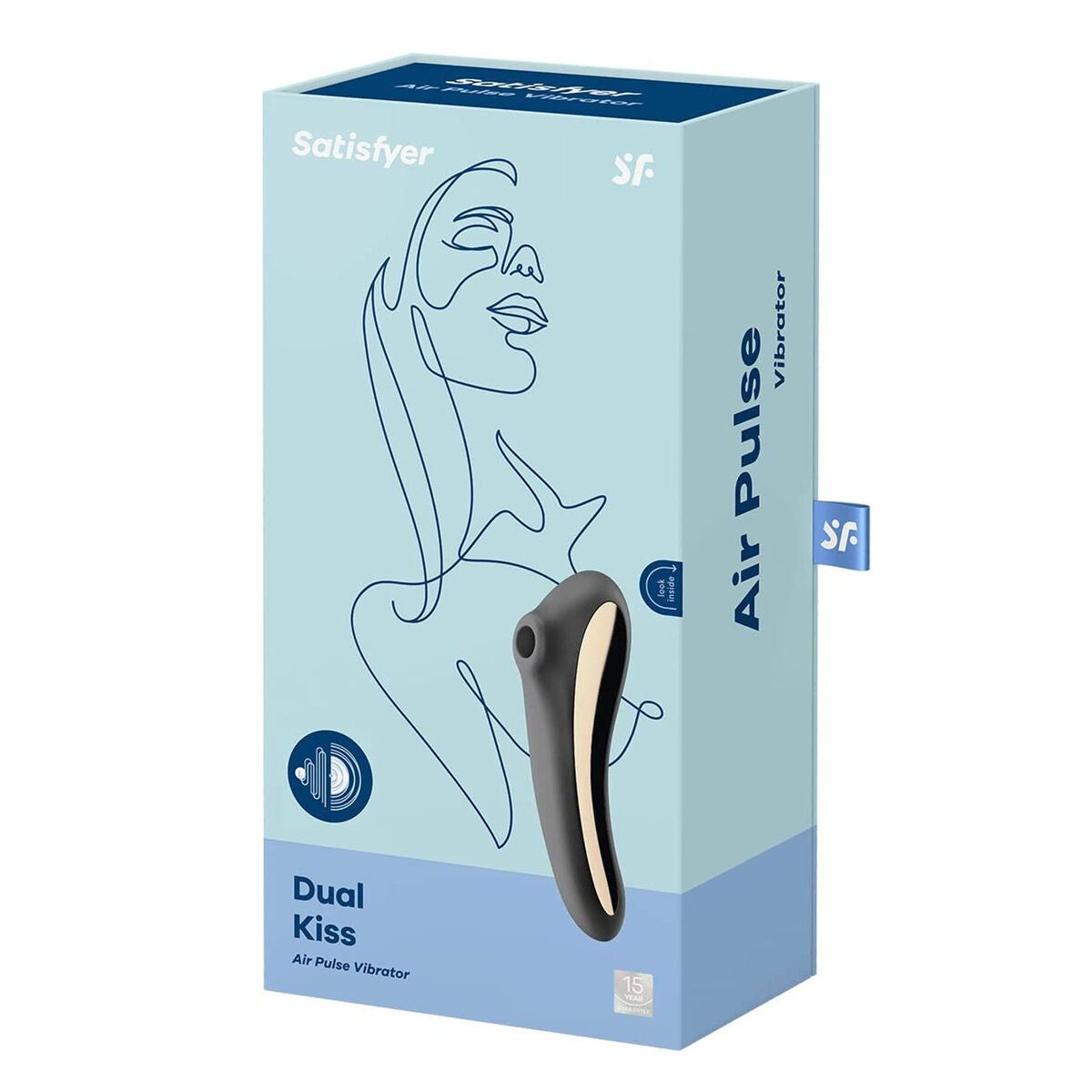 Klitoris-Sauger Satisfyer Schwarz - AWK Flagship