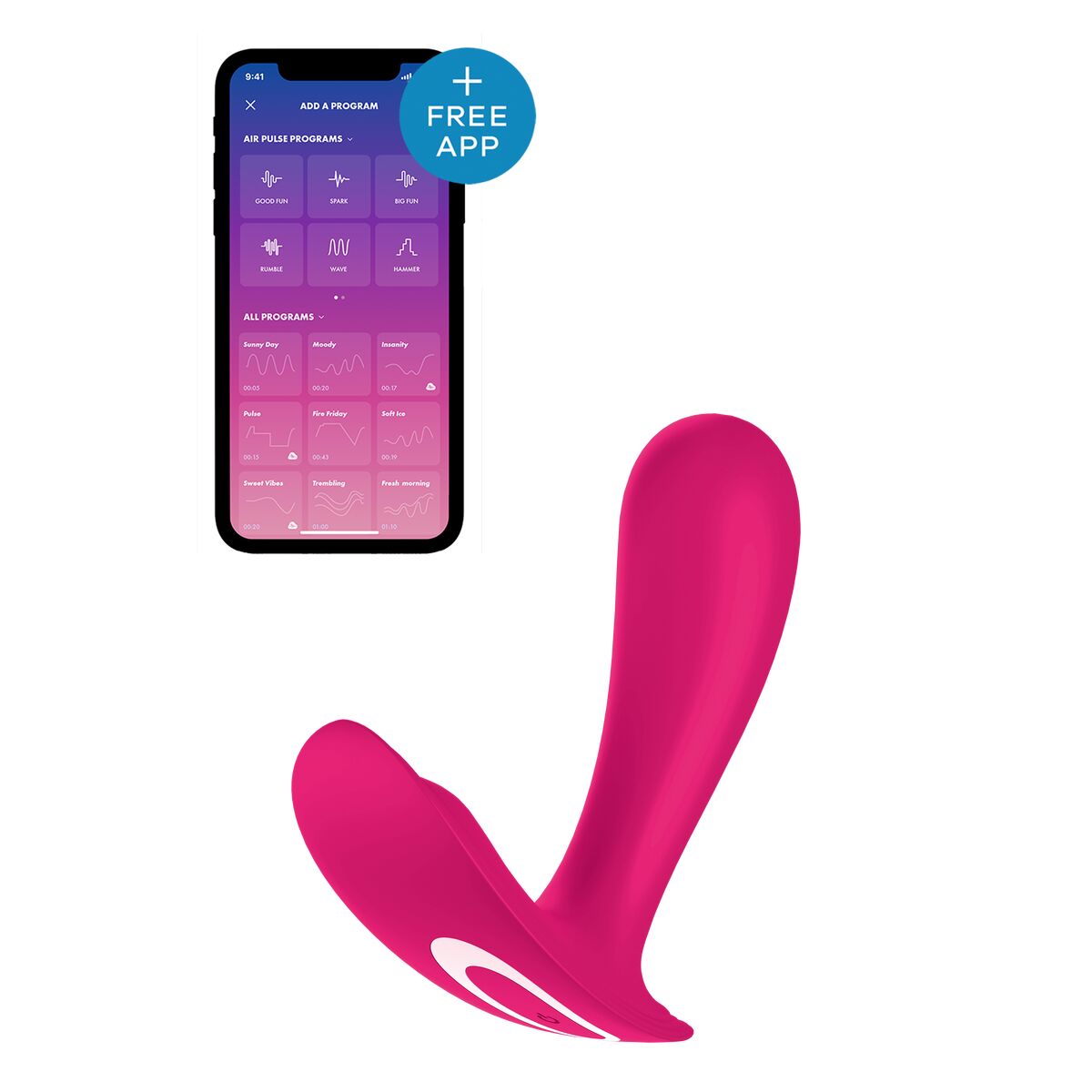 Vibrator Satisfyer Top Secret Rosa - AWK Flagship