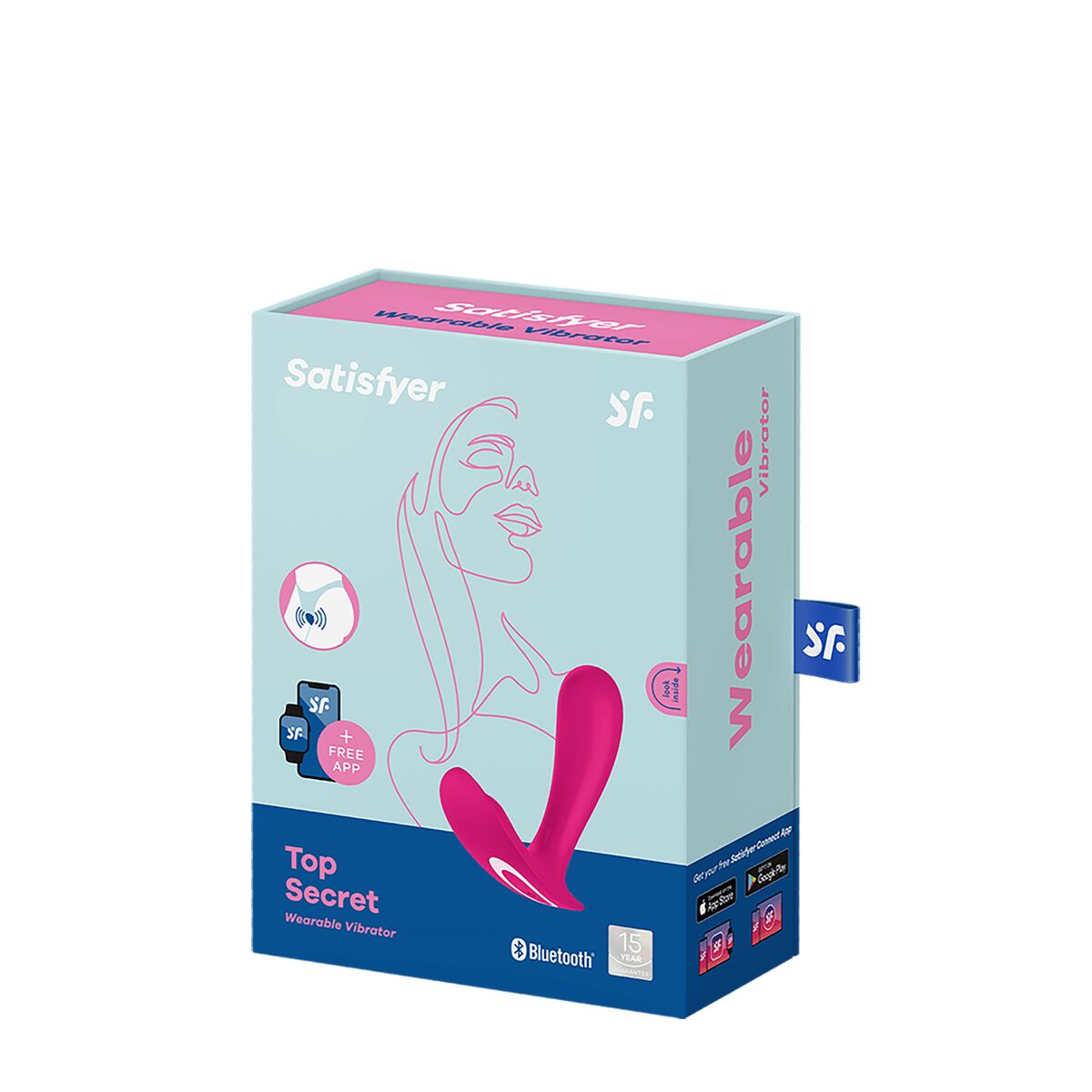 Vibrator Satisfyer Top Secret Rosa - AWK Flagship