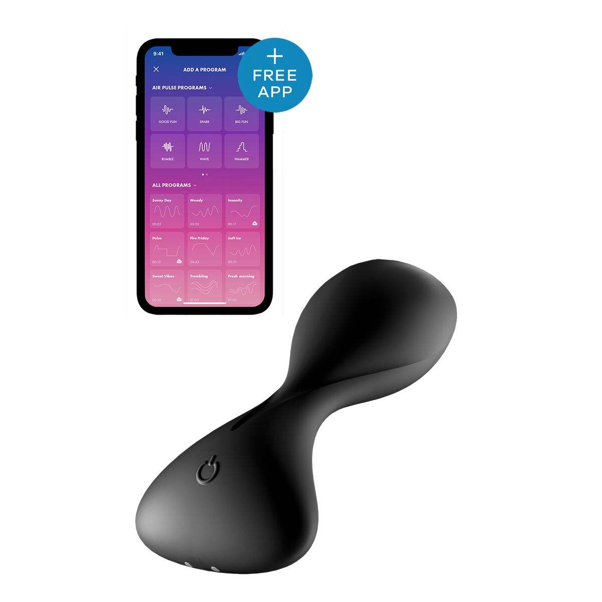 Plug Anal Satisfyer Trendsetter Schwarz - AWK Flagship