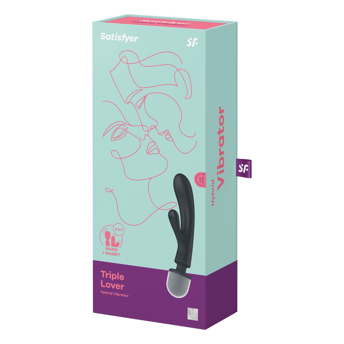 Dual Stimulationsvibrator Satisfyer Triple Lover - AWK Flagship