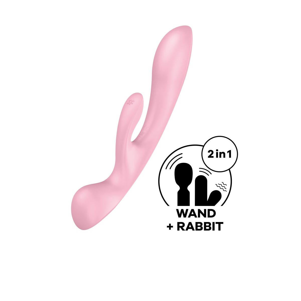 Dual Stimulationsvibrator Satisfyer Triple oh Rosa - AWK Flagship