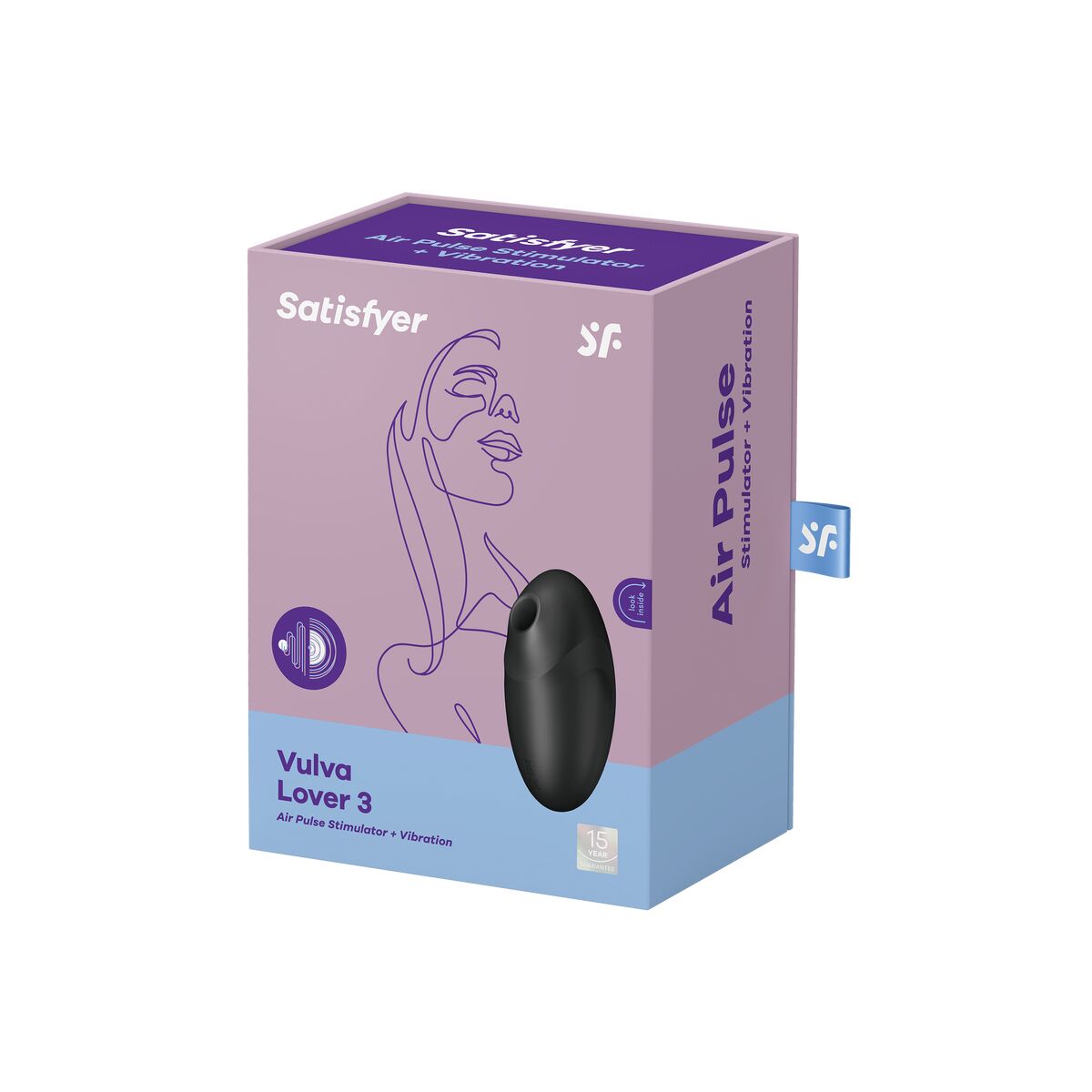 Klitoris-Sauger Satisfyer Lover 3 Schwarz - AWK Flagship