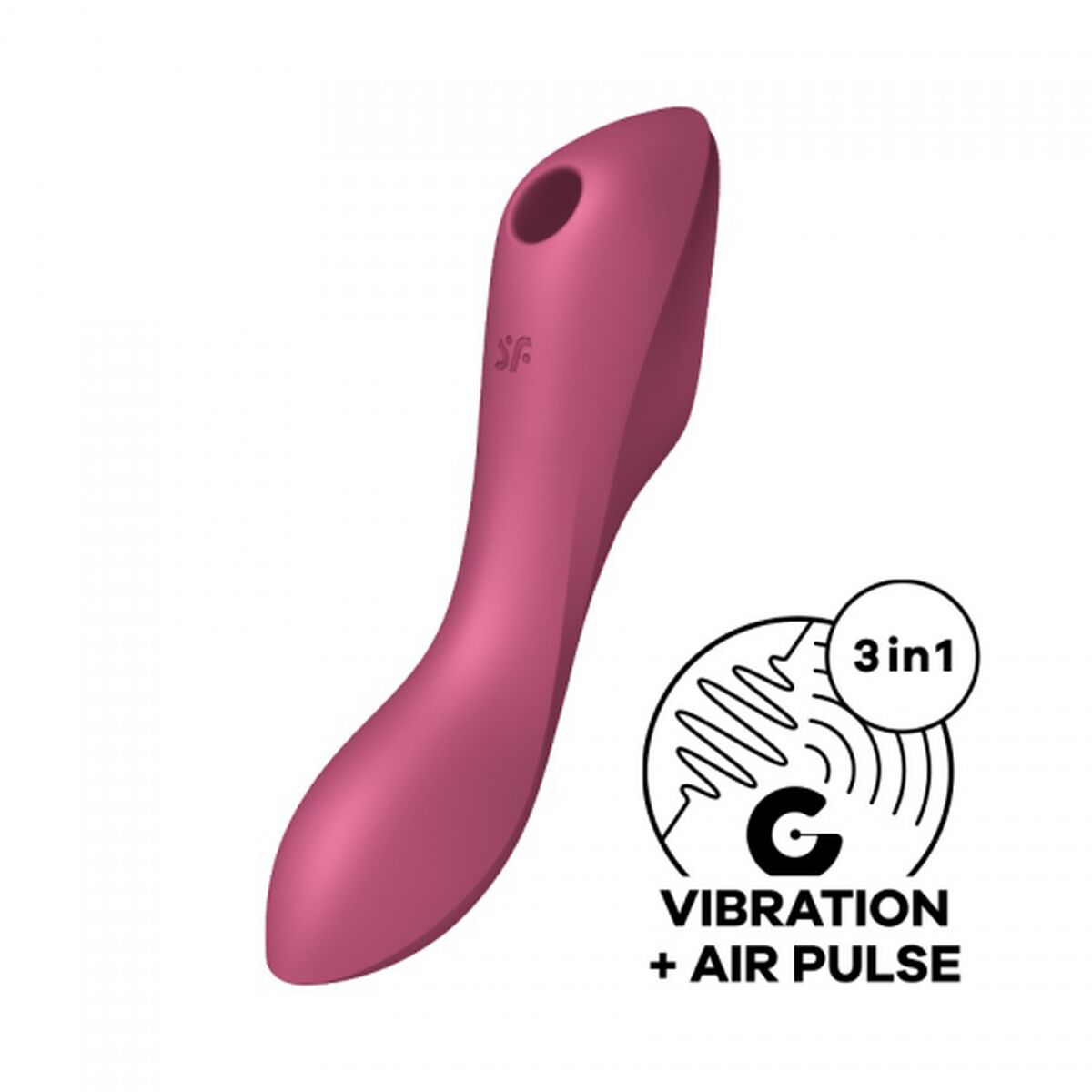 Dual Stimulationsvibrator Satisfyer CURVY TRINITY 3 - AWK Flagship