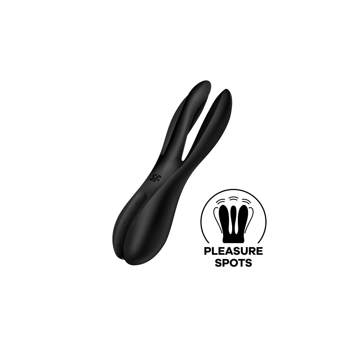 Massagevorrichtung Satisfyer Threesome 2 Schwarz - AWK Flagship