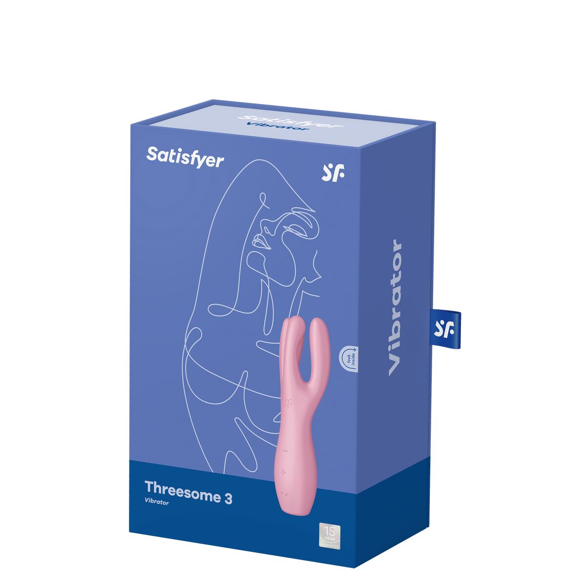 Massagevorrichtung Satisfyer Threesome 3 Rosa - AWK Flagship