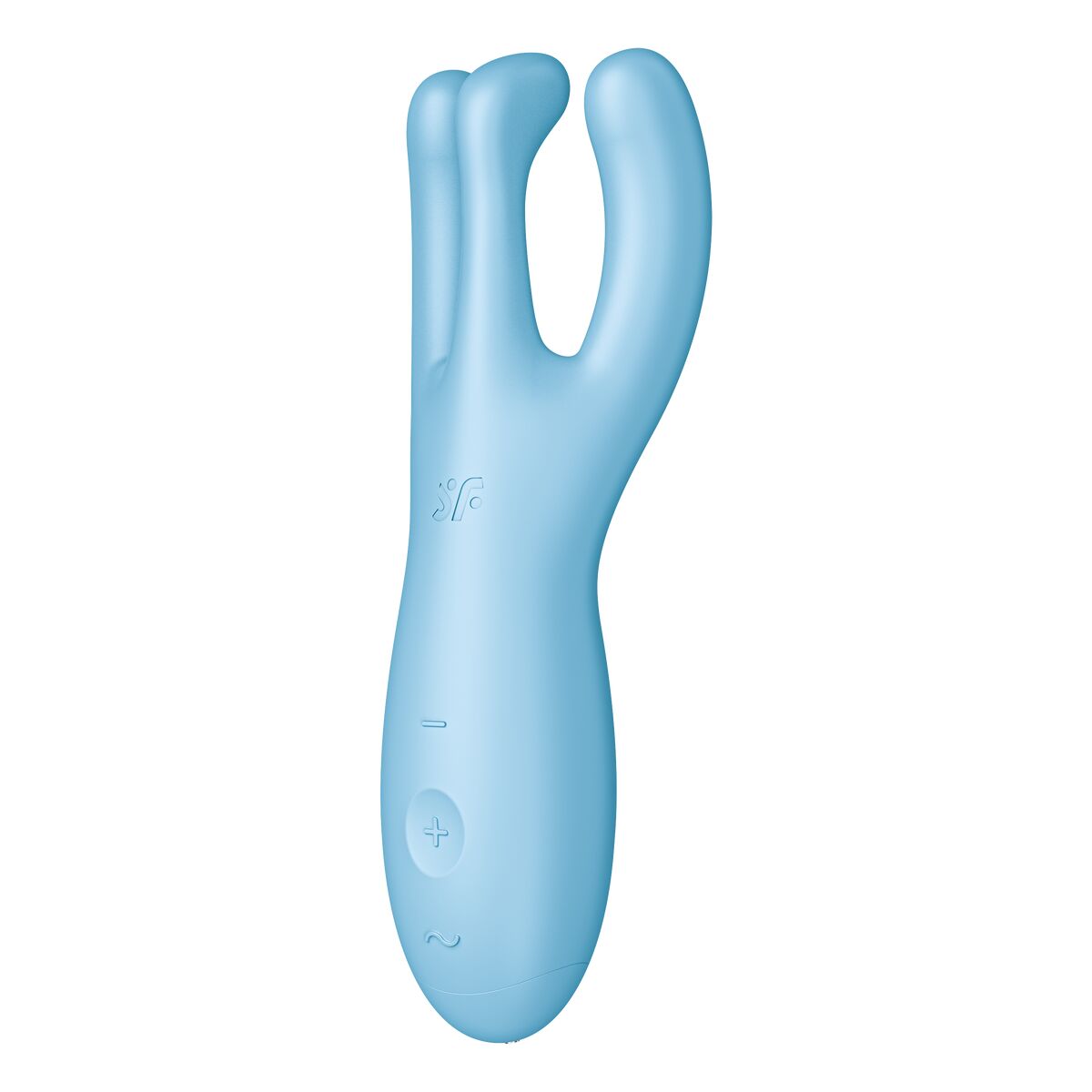 Massagevorrichtung Satisfyer Threesome 4 Connect Blau - AWK Flagship