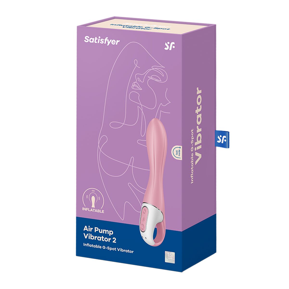 Vibrator Satisfyer Pump Vibrator 2 Rosa - AWK Flagship