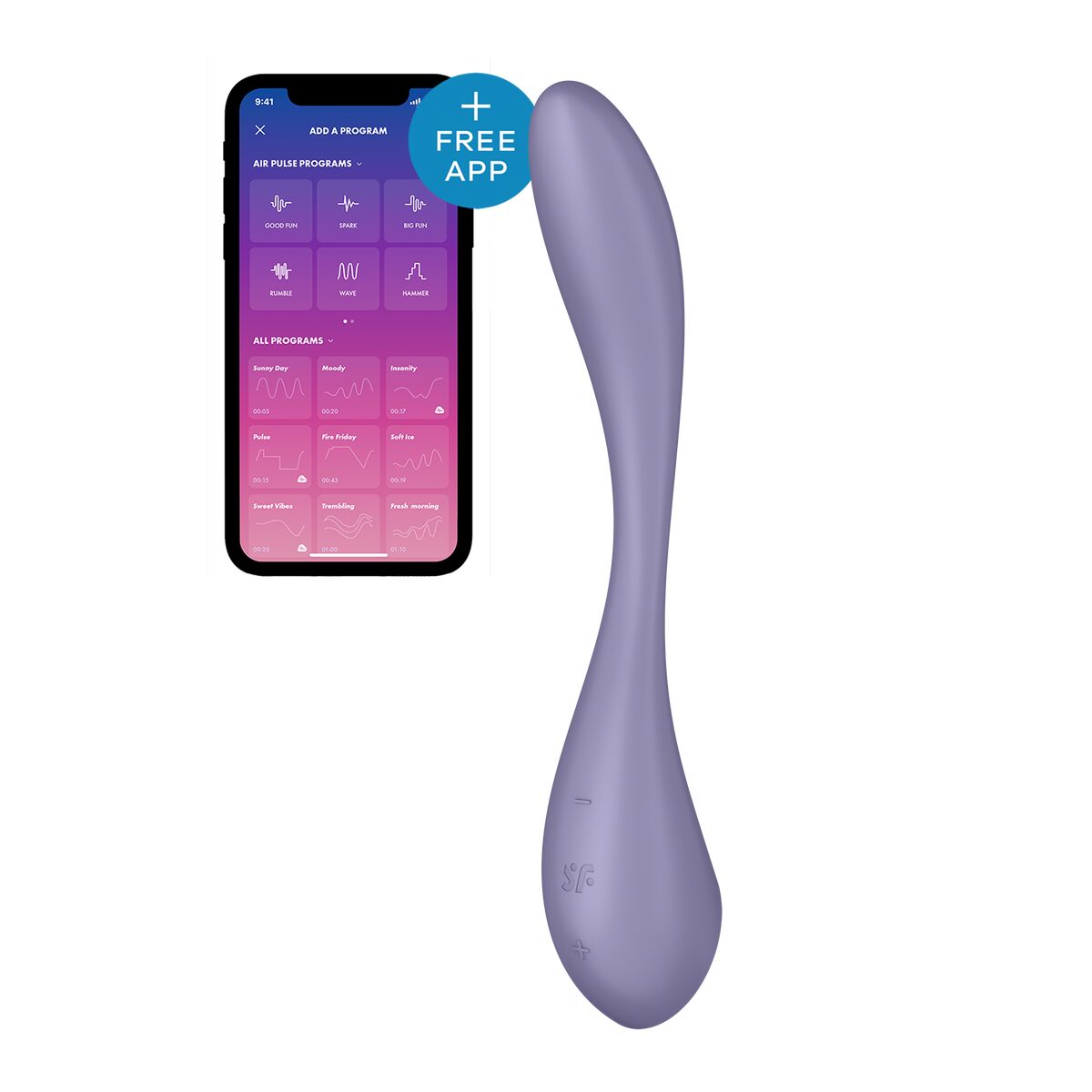 Vibrator Satisfyer G-Spot Flex 5+ Lila - AWK Flagship