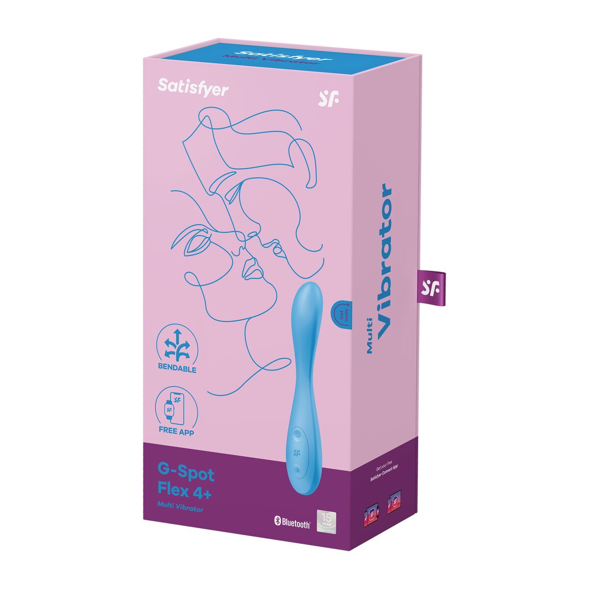 Vibrator Satisfyer G-Spot Flex 4+ Blau - AWK Flagship