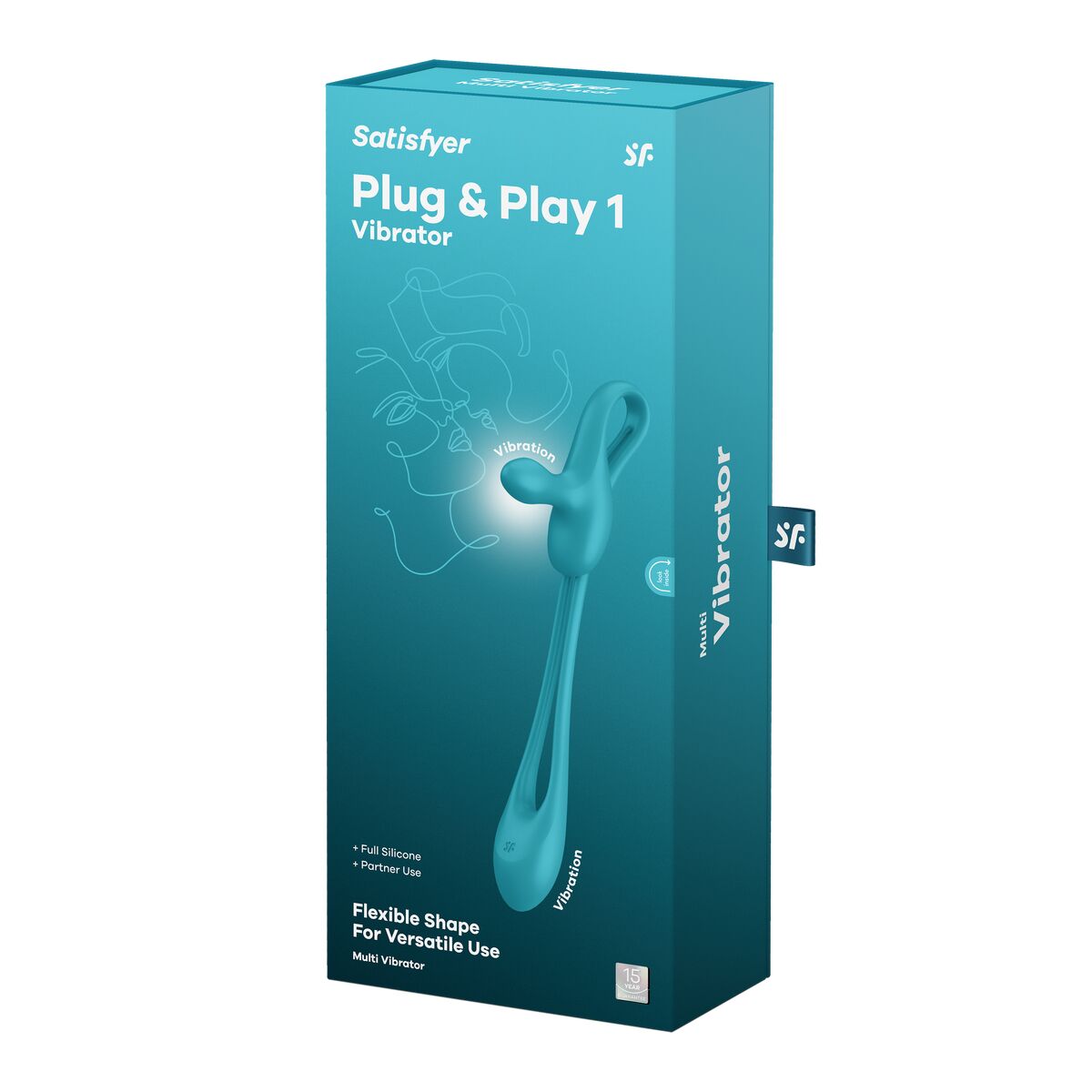 Prostata-Massagegerät Satisfyer Plug & Play Blau - AWK Flagship