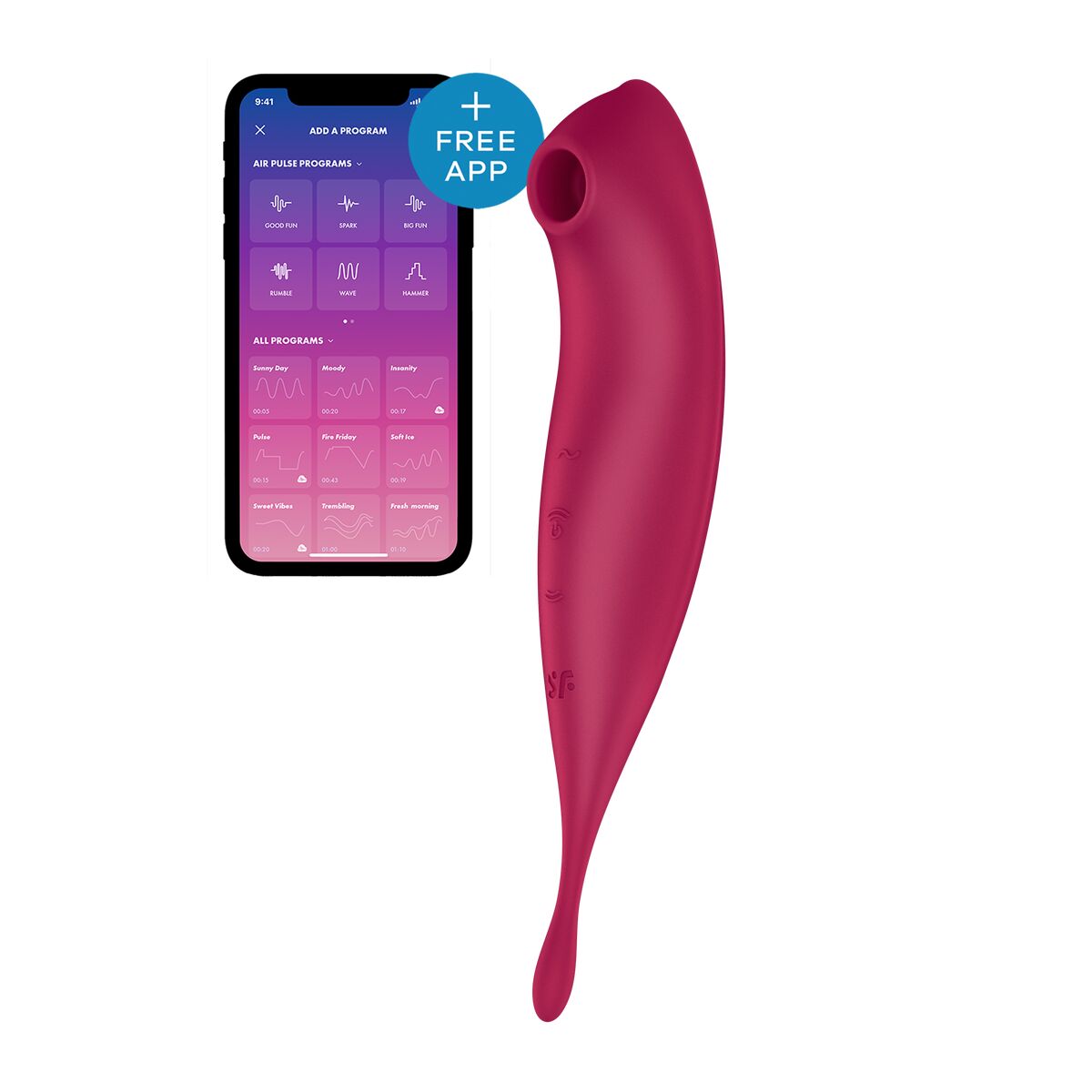 Vibrator Satisfyer Rot - AWK Flagship