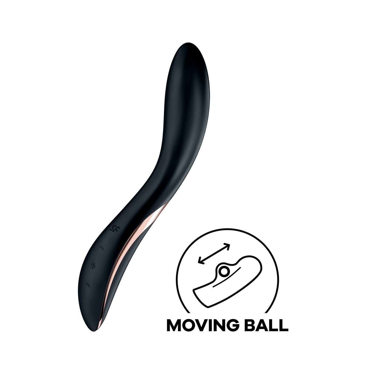 Vibrator Satisfyer Rrolling Explosion Schwarz - AWK Flagship