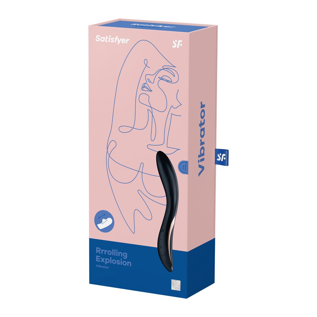 Vibrator Satisfyer Rrolling Explosion Schwarz - AWK Flagship