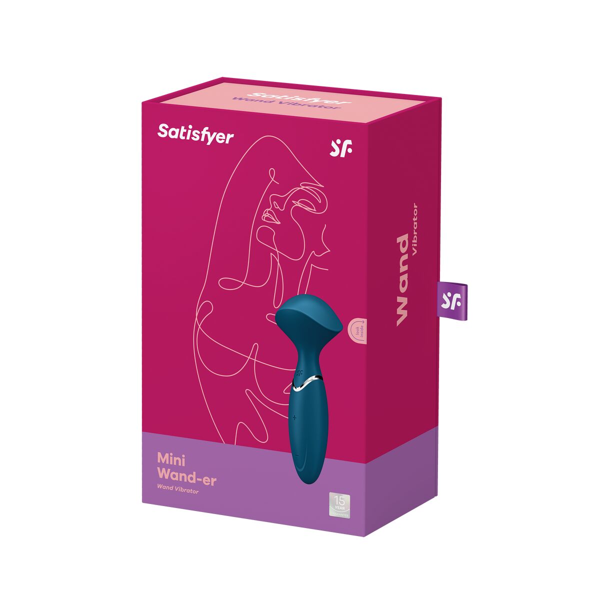 Massagevorrichtung Satisfyer Wand-er Blau - AWK Flagship