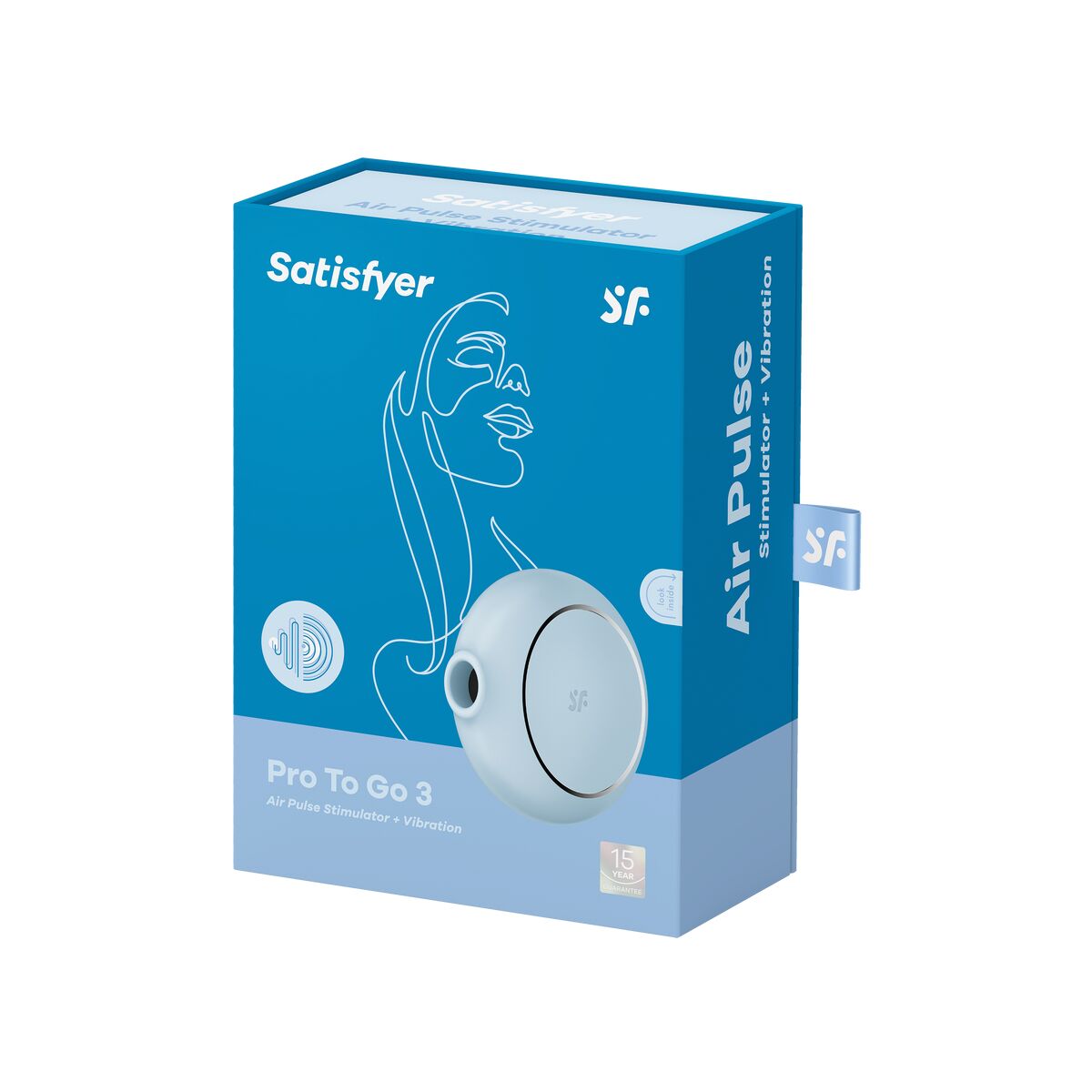 Klitoris-Sauger Satisfyer Pro To Go 3 Blau - AWK Flagship