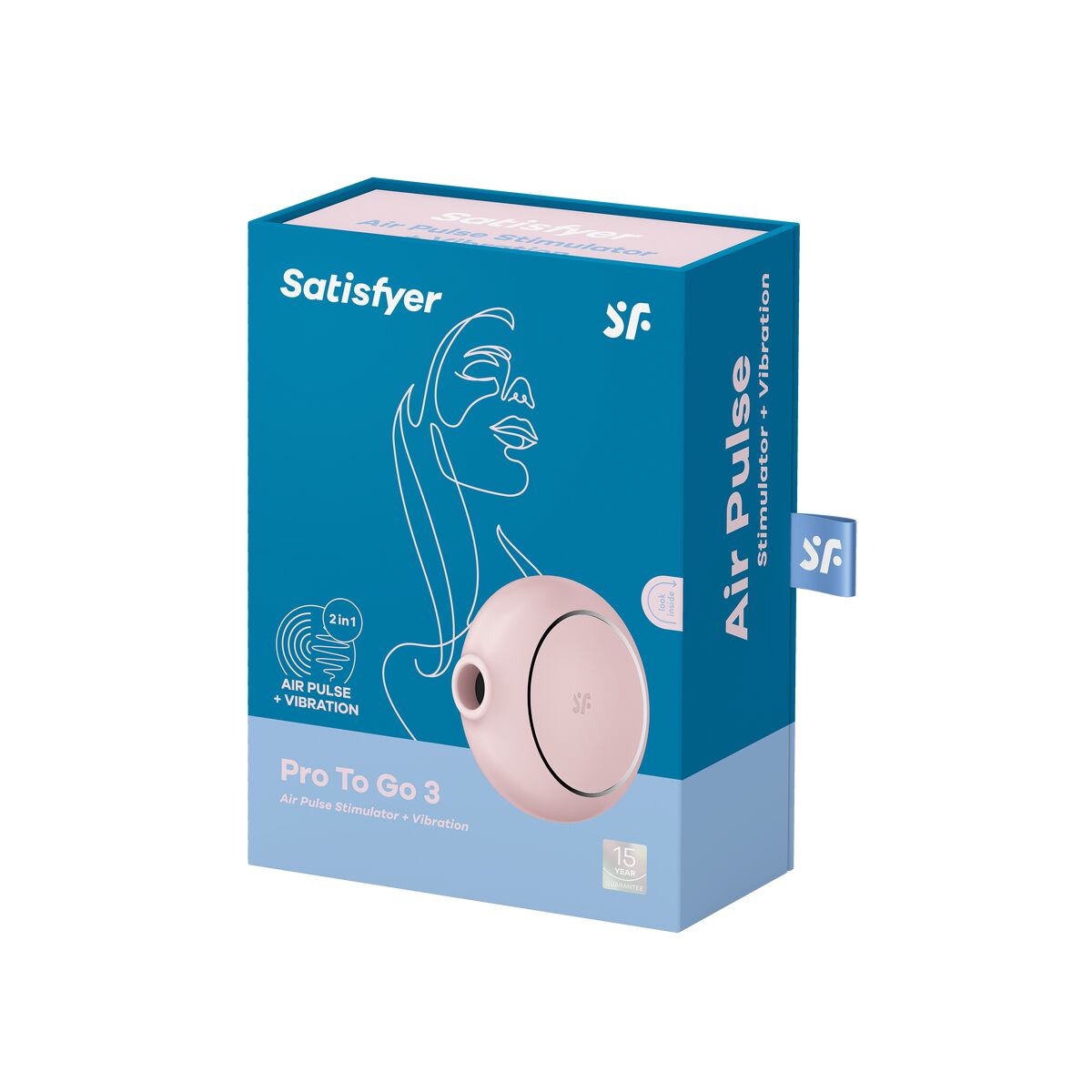 Klitoris-Sauger Satisfyer Pro to go 3 Rosa - AWK Flagship