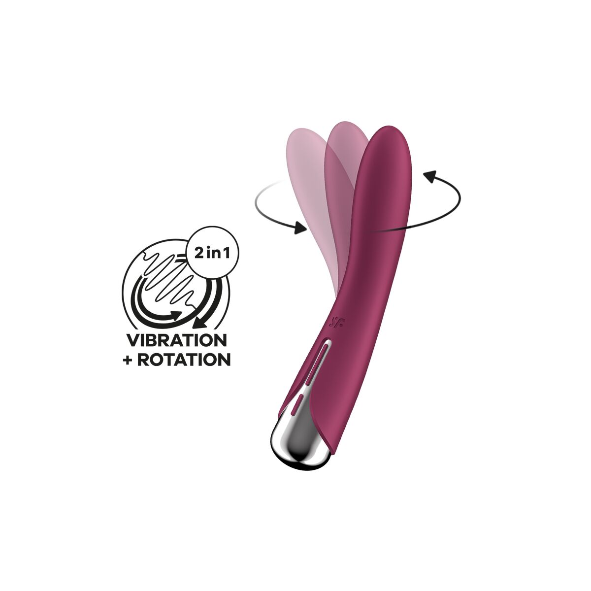 Vibrator Satisfyer Spinning Vibe Rot - AWK Flagship