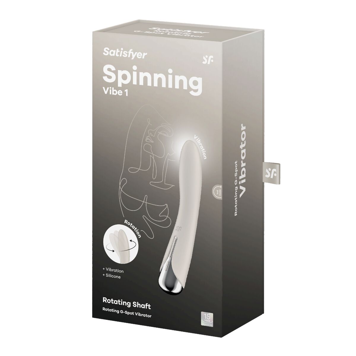 Vibrator Satisfyer Spinning Vibe Weiß - AWK Flagship