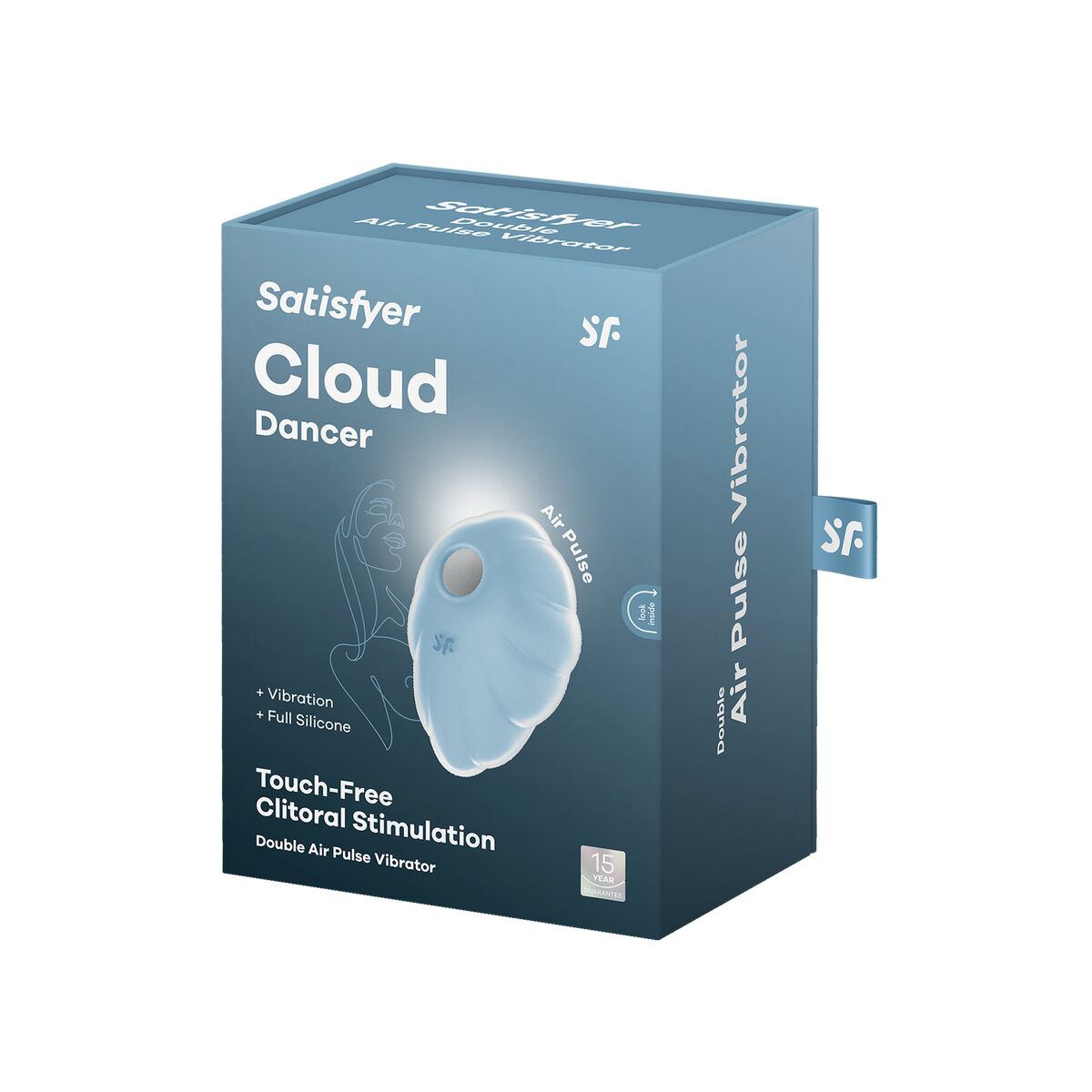 Klitoris-Sauger Satisfyer Cloud Dancer Blau - AWK Flagship