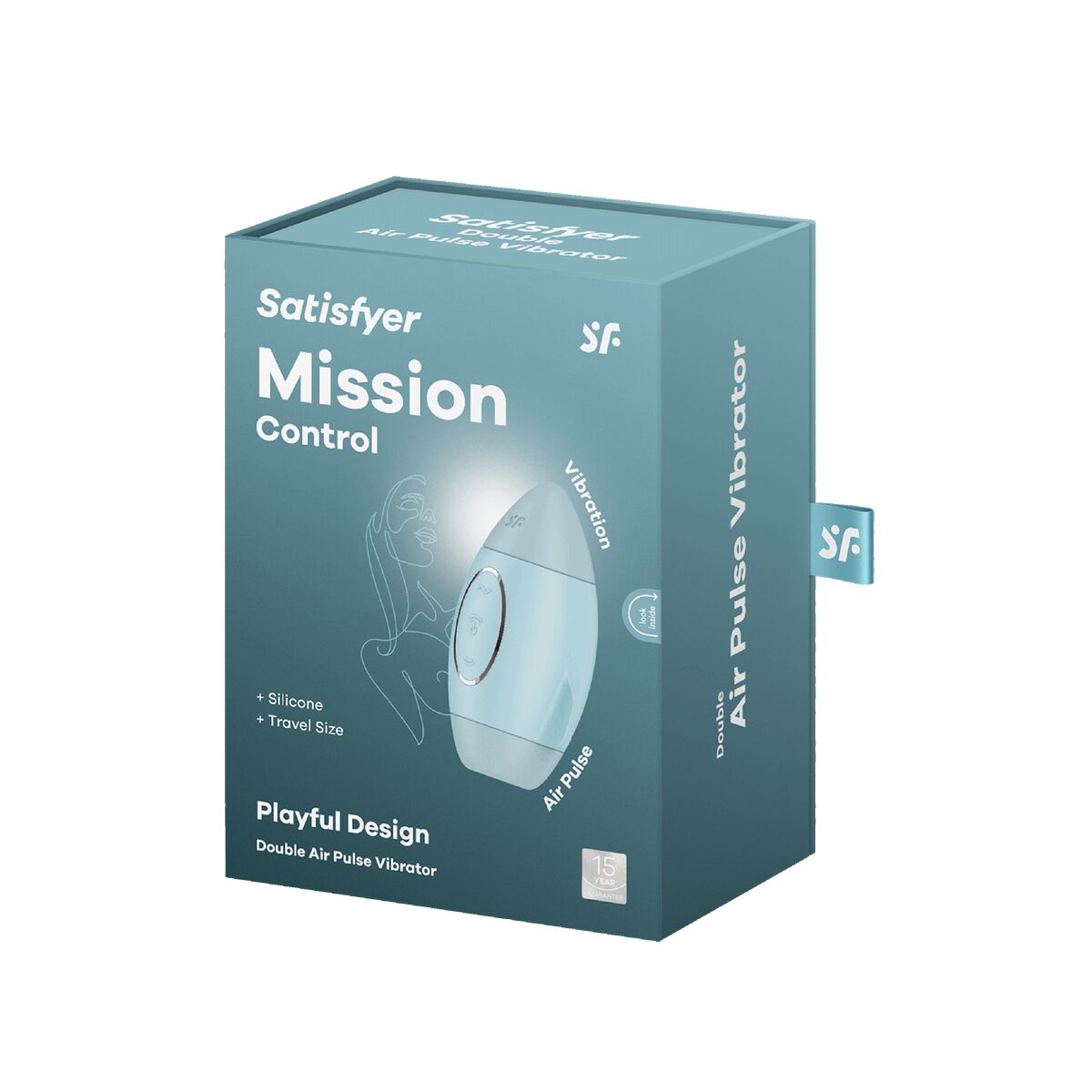 Klitoris-Sauger Satisfyer Mission Control Blau - AWK Flagship