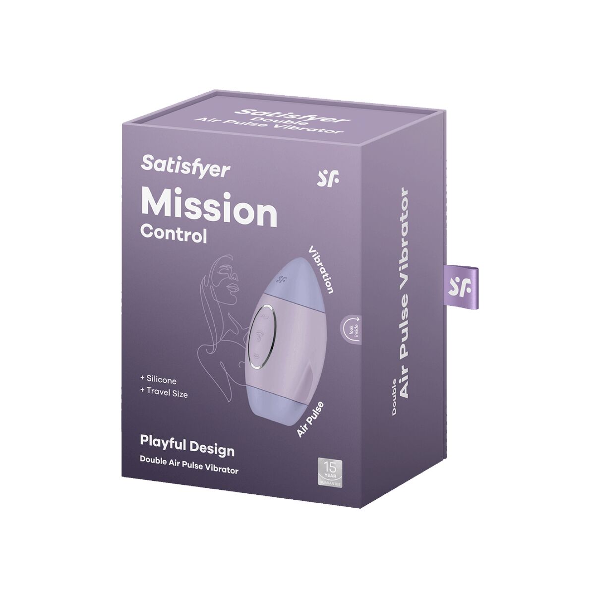 Klitoris-Sauger Satisfyer Mission Control Lila - AWK Flagship