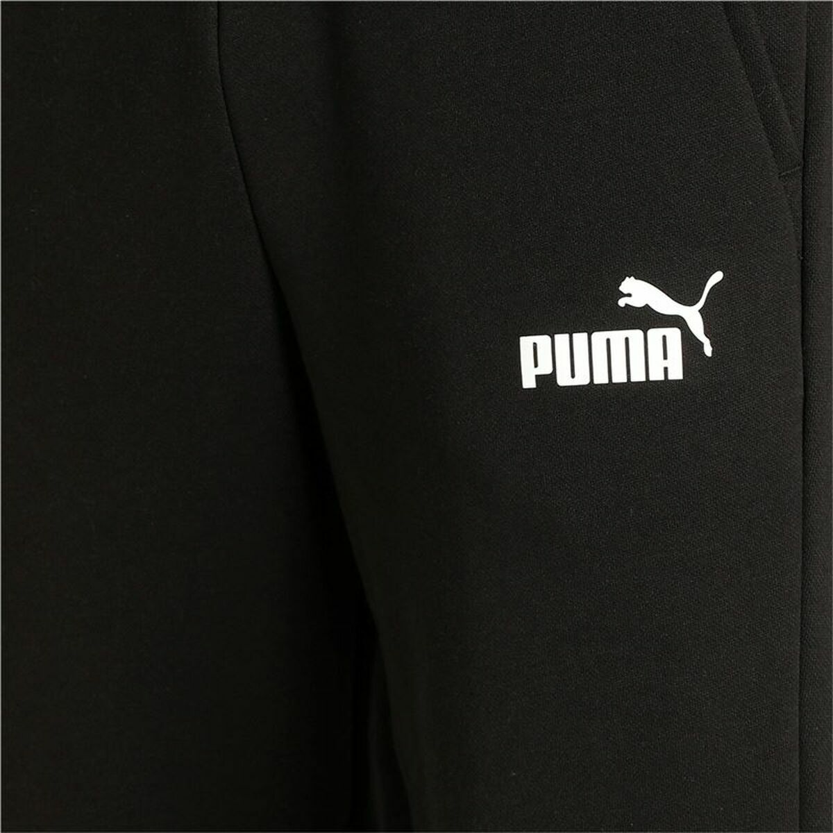 Lange Sporthose Puma Essentials Logo Schwarz Herren - AWK Flagship