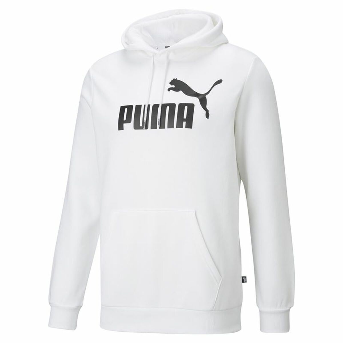 Herren Sweater mit Kapuze Puma Ess Big Logo Weiß - AWK Flagship