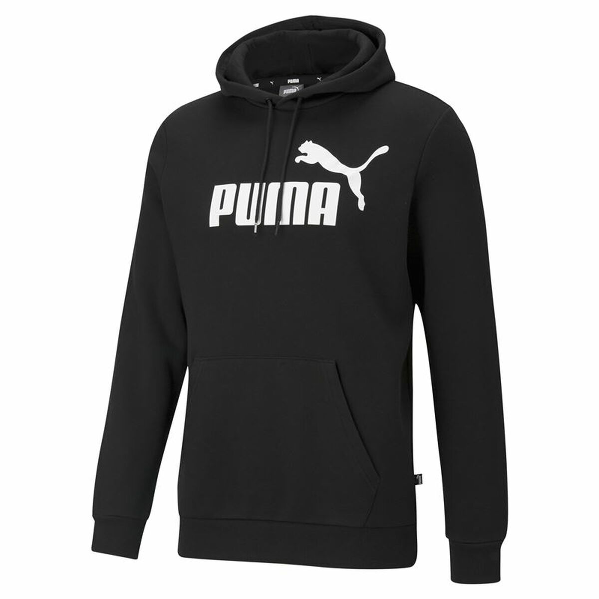 Herren Sweater mit Kapuze Puma Ess Big Logo Schwarz - AWK Flagship