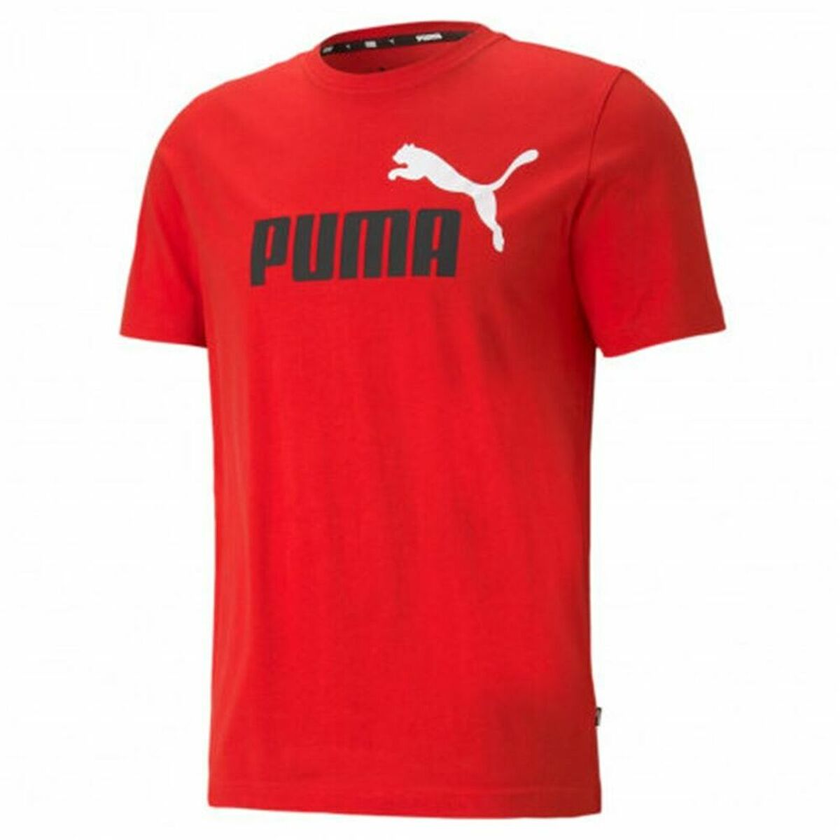 Herren Kurzarm-T-Shirt Puma Essentials+ Rot - AWK Flagship