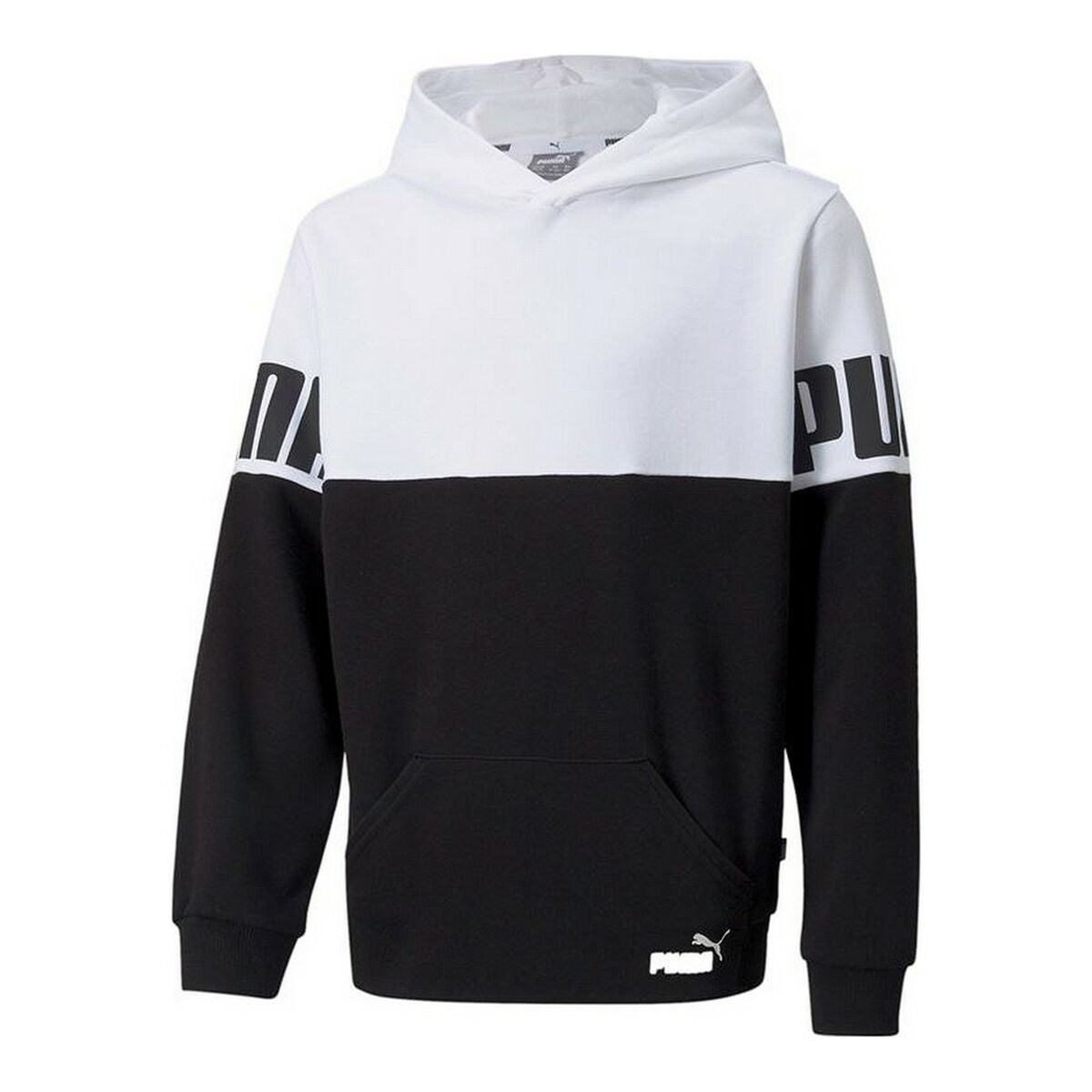 Herren Sweater ohne Kapuze Puma Colorblock Weiß - AWK Flagship