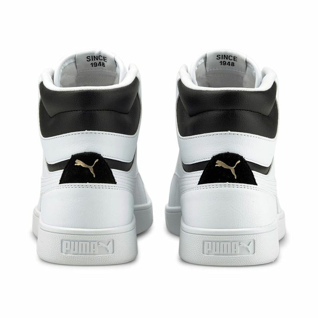 Unisex Sneaker Puma Shuffle Mid Weiß