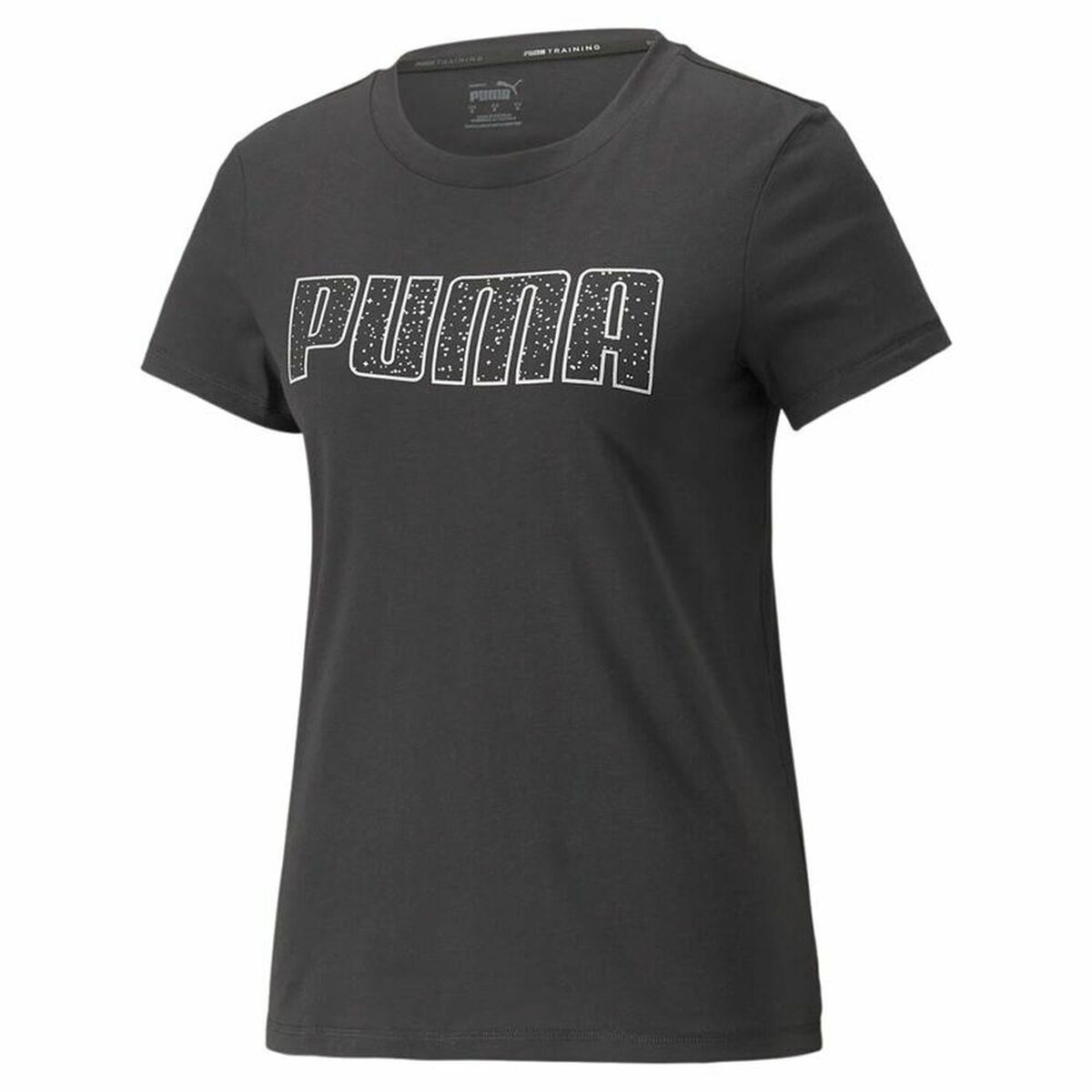 Damen Kurzarm-T-Shirt Puma Stardust Crystalline Schwarz - AWK Flagship