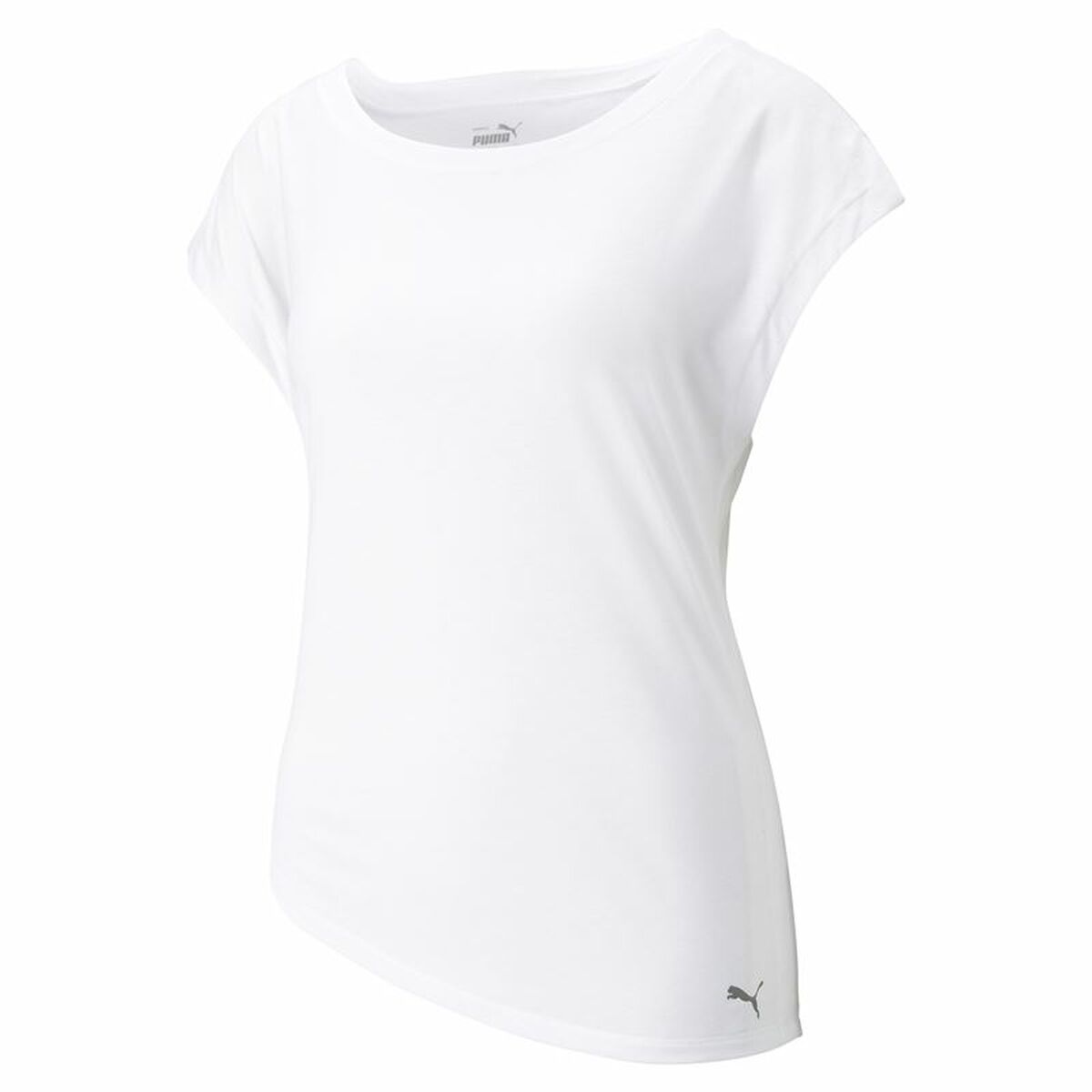 Damen Kurzarm-T-Shirt Puma Studio Foundation Weiß - AWK Flagship