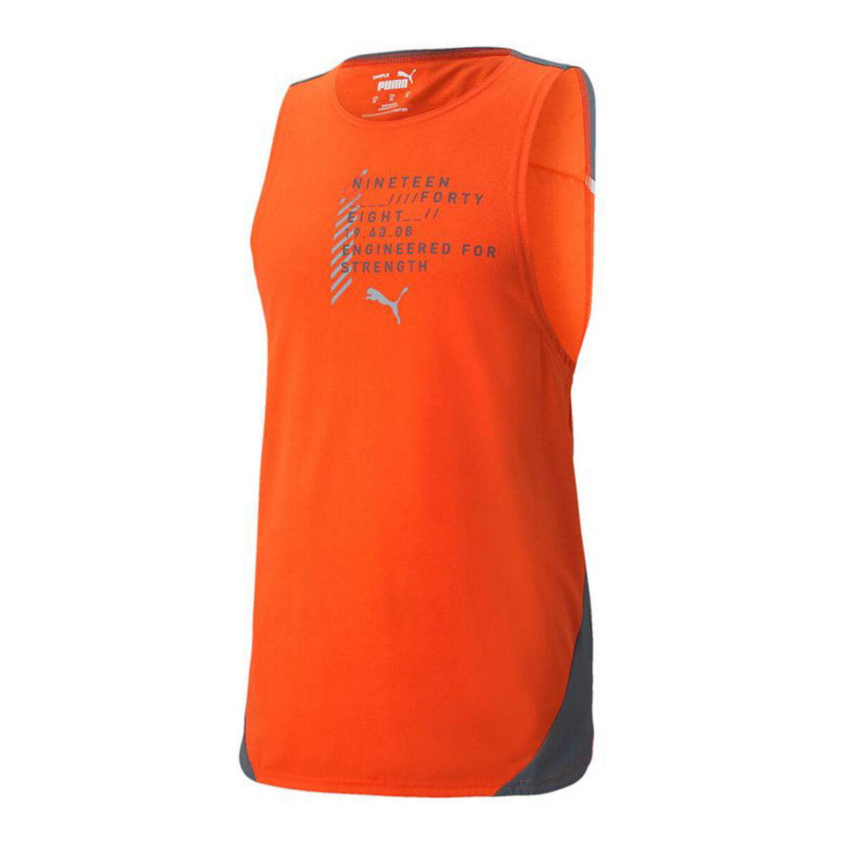 Herren Kurzarm-T-Shirt Puma Train Everfresh Tank Orange - AWK Flagship