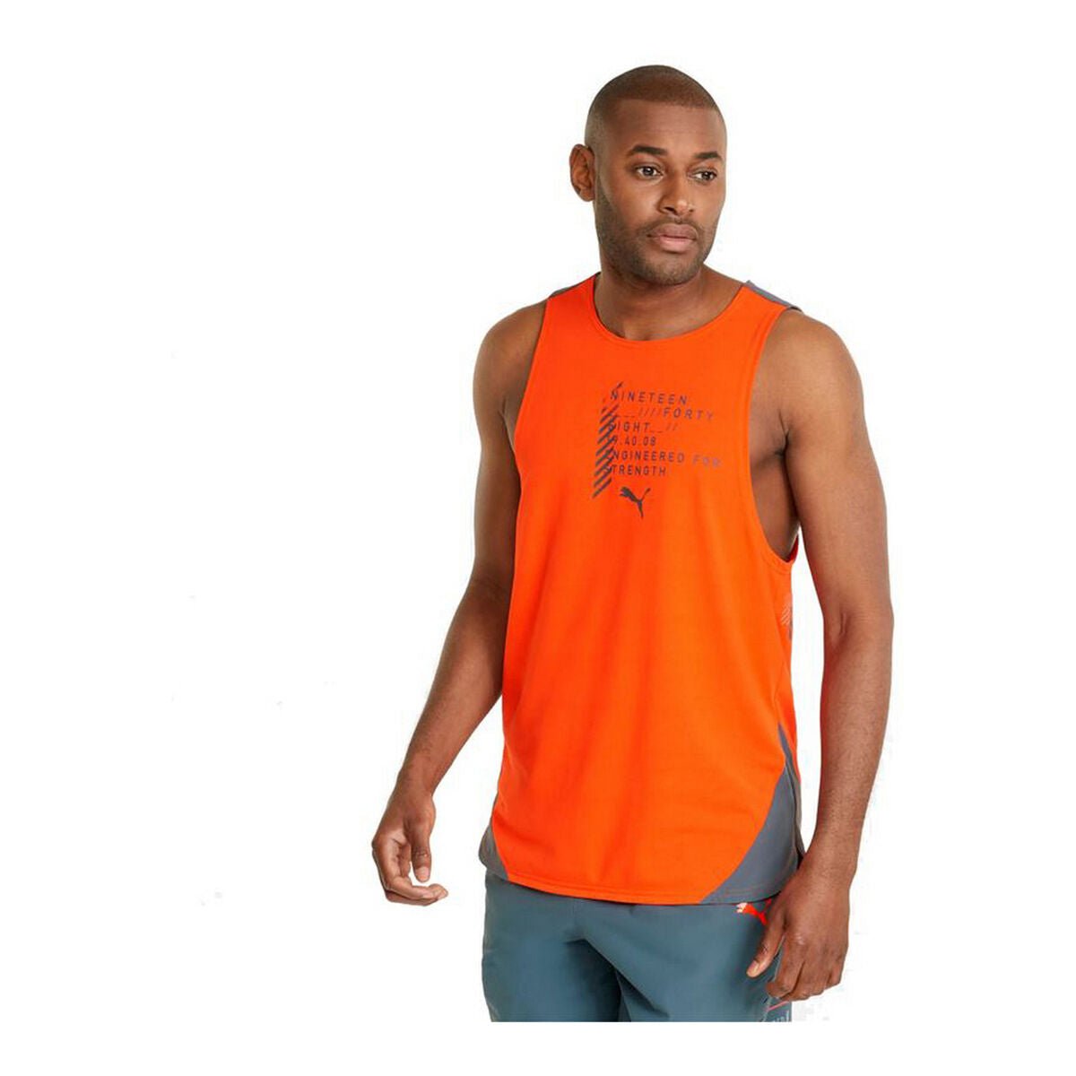 Herren Kurzarm-T-Shirt Puma Train Everfresh Tank Orange - AWK Flagship