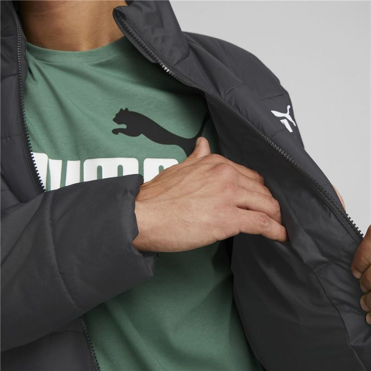 Sportjacke für Herren Puma  Essentials+ Padded Schwarz - AWK Flagship