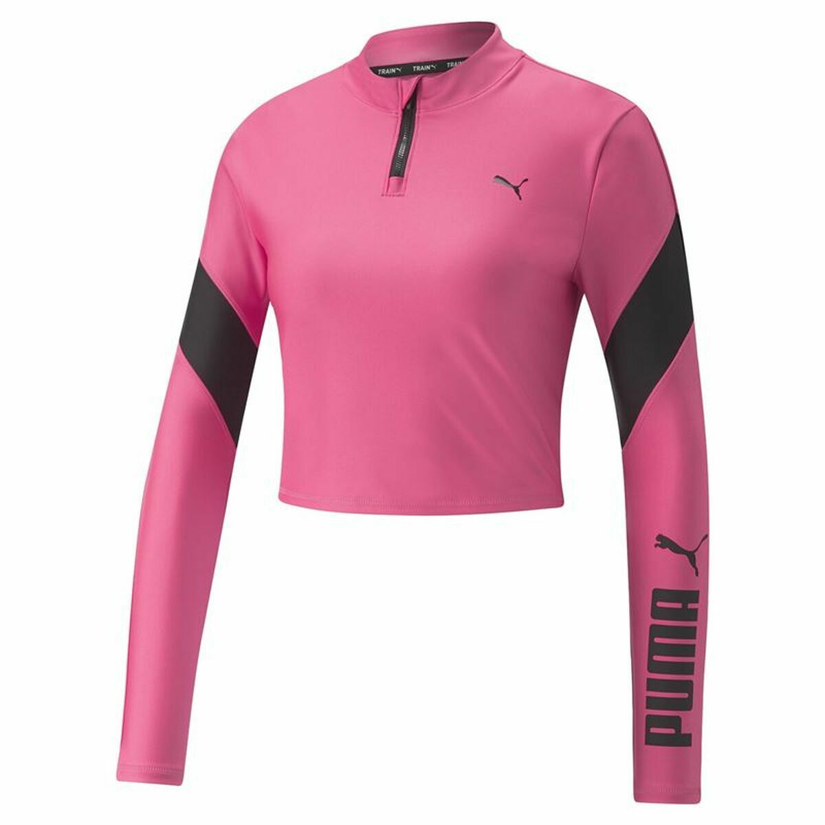 Damen Langarm-T-Shirt Puma Fuchsia - AWK Flagship