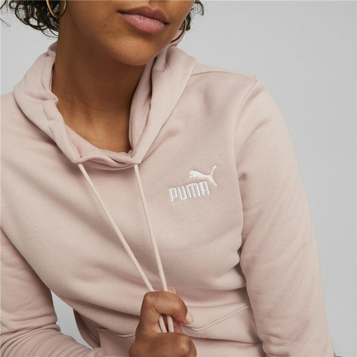 Damen Sweater mit Kapuze Puma Hellrosa - AWK Flagship