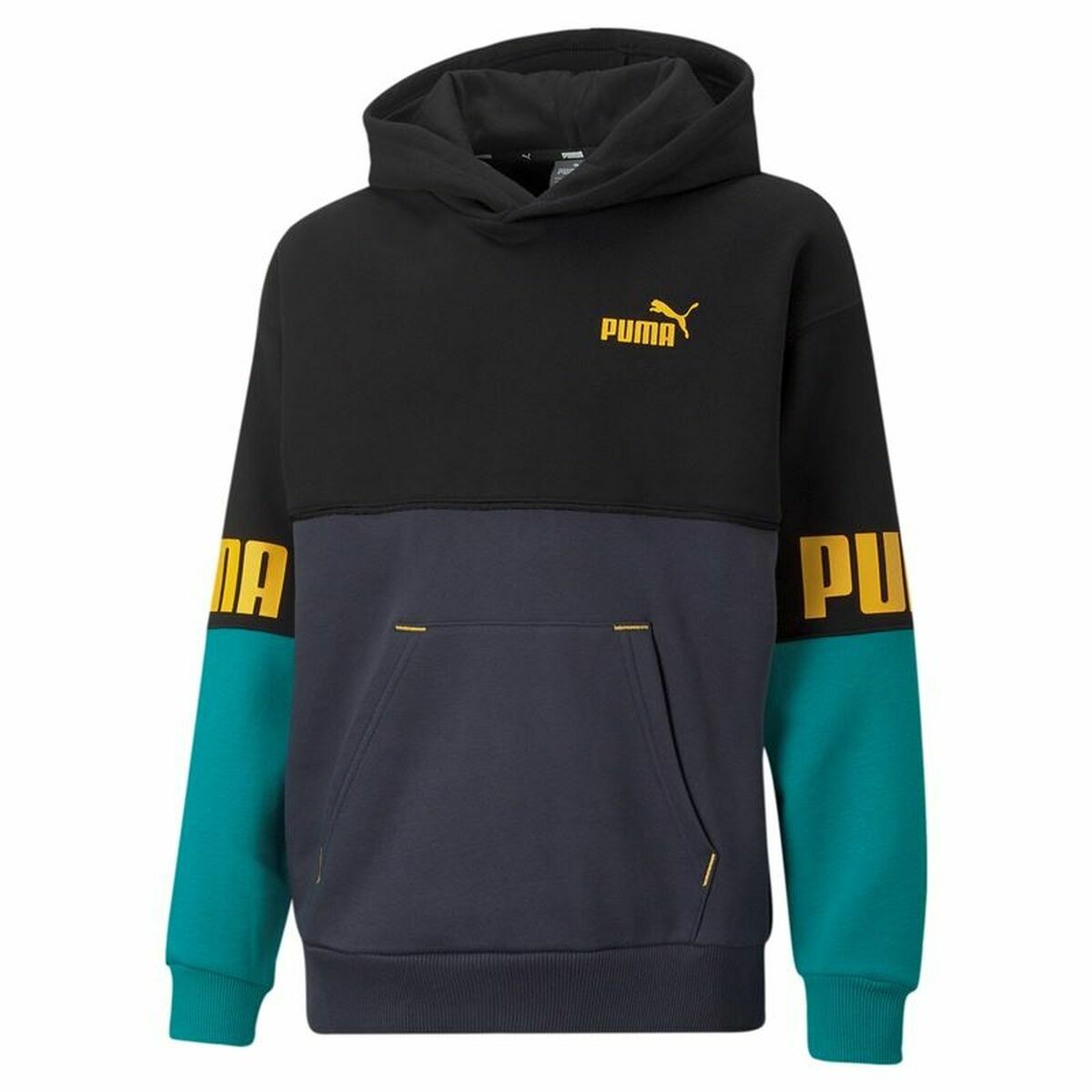 Kinder-Sweatshirt Puma grün - AWK Flagship