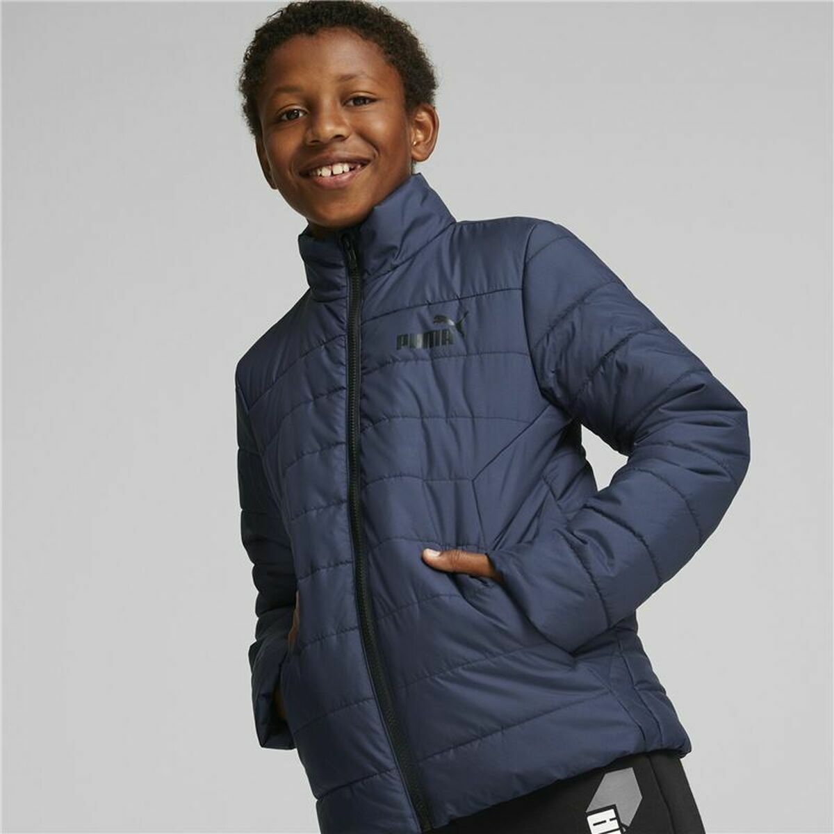 Sportjacke für Kinder Puma Essentials Padded Marineblau - AWK Flagship