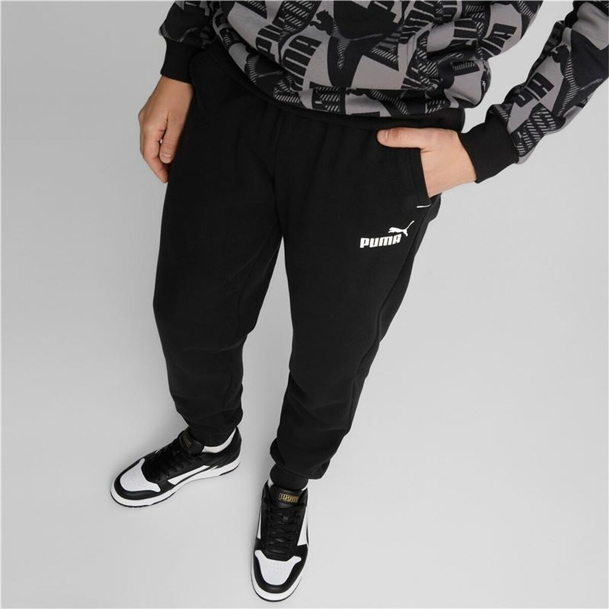 Lange Sporthose Puma Power Sweatpants Schwarz Herren - AWK Flagship