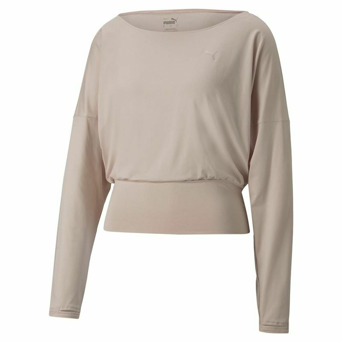 Kaufe Damen Sweater ohne Kapuze Puma Studio Yogini Lite Lachsfarben bei AWK Flagship um € 54.00