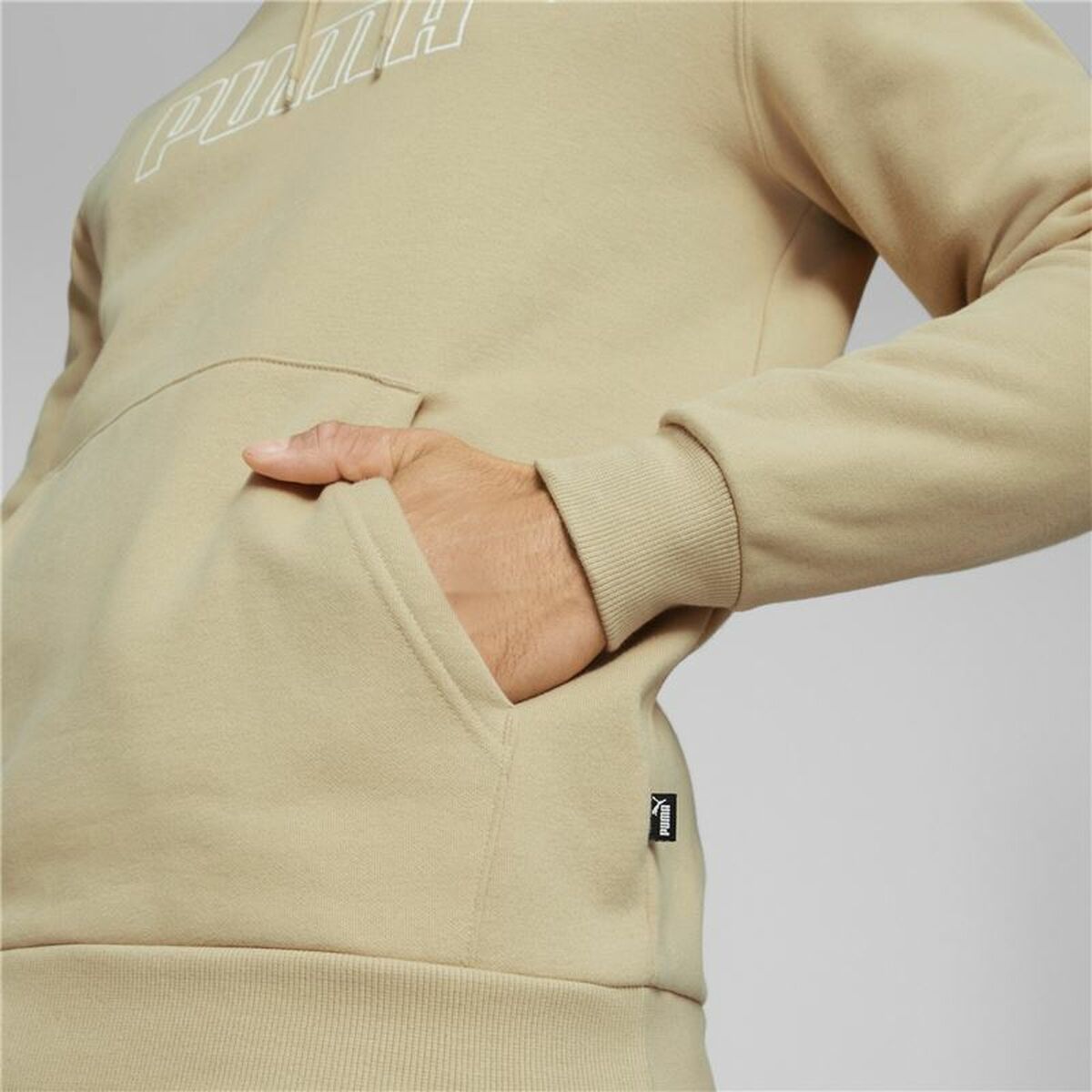 Herren Sweater mit Kapuze Puma Beige - AWK Flagship